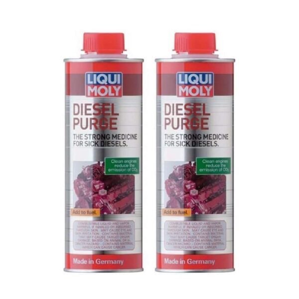 Liqui Moly Diesel Purge Injection Cleaner, 500 ml (2-Pack)
