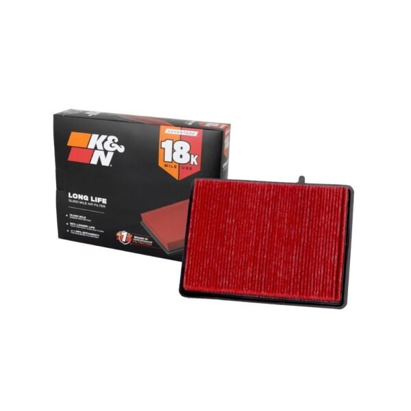 K&N Engine Air Filter: Long Life 18,000 Mile Replacement (KNA-5069)