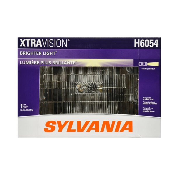 SYLVANIA H6054 XtraVision Sealed Beam Halogen Headlight, 1 Bulb
